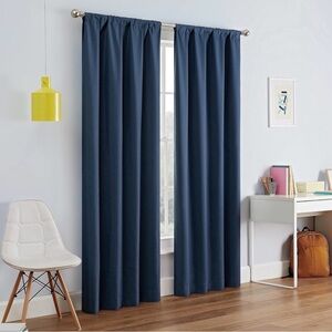 Eclipse Deep Blue Drapes
